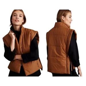 Anthro Packable Puffer Vest